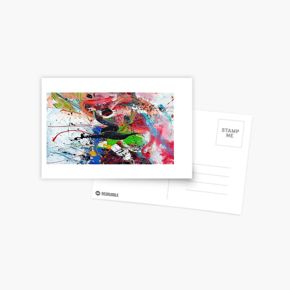 Tanz mit Nietzsche Postkarte