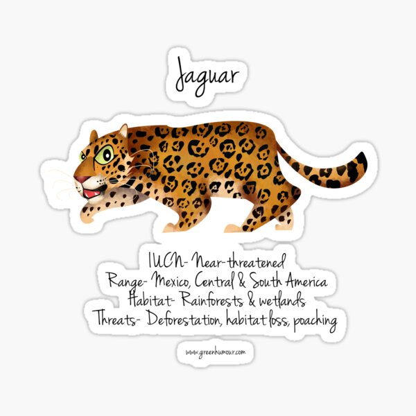 Vista previa del artículo con la obra «Jaguar», diseñado y vendido por Green Humour.