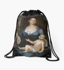 Mrs. Francis Brinley and Her Son Francis, John Smibert (American, Edinburgh, Scotland 1688–1751 Boston, Massachusetts) Drawstring Bag