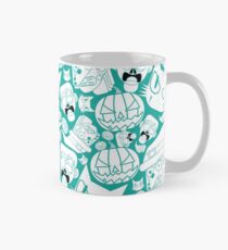 Halloween Pattern (Teal) Mug