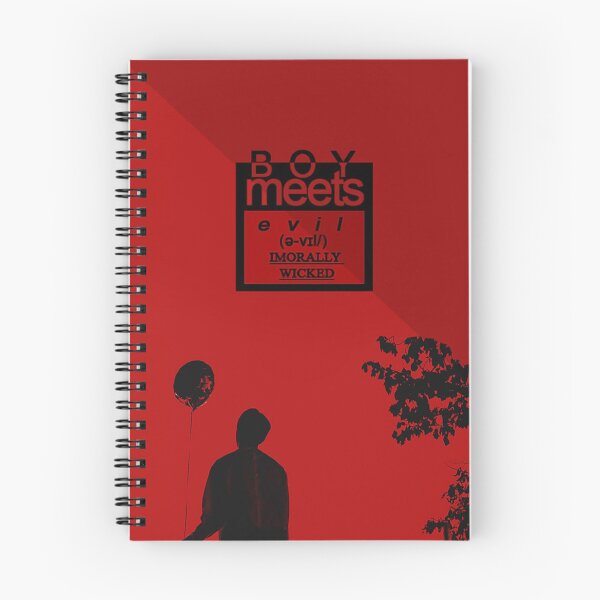 Item preview, BOY MEETS EVIL - notebook designed and sold by mbtae.