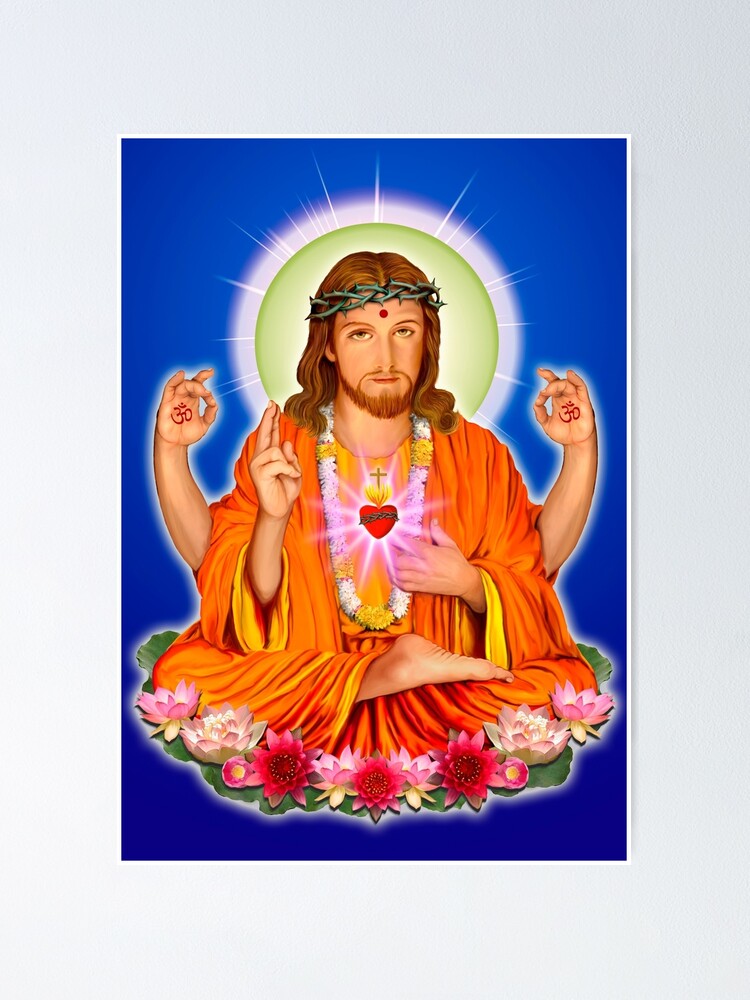 Alternate view of Jesus in India Poster