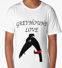 GREYHOUND LOVE Long T-Shirt