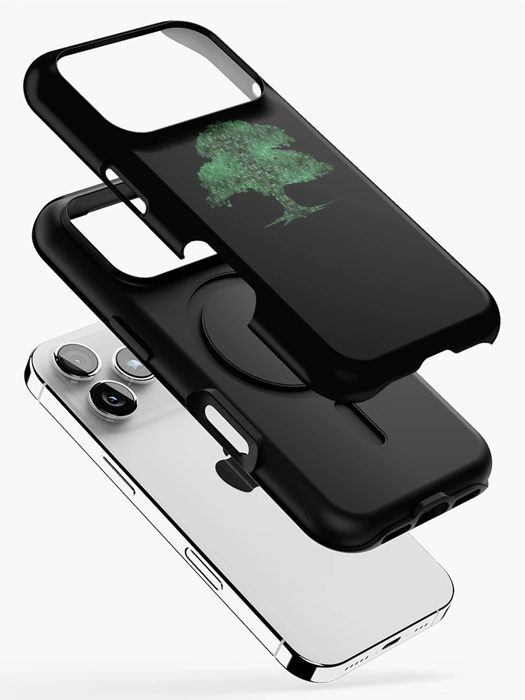Thumbnail 2 of 4, iPhone Case, Binary Tree Computer Coding Programmer designed and sold by noirty.