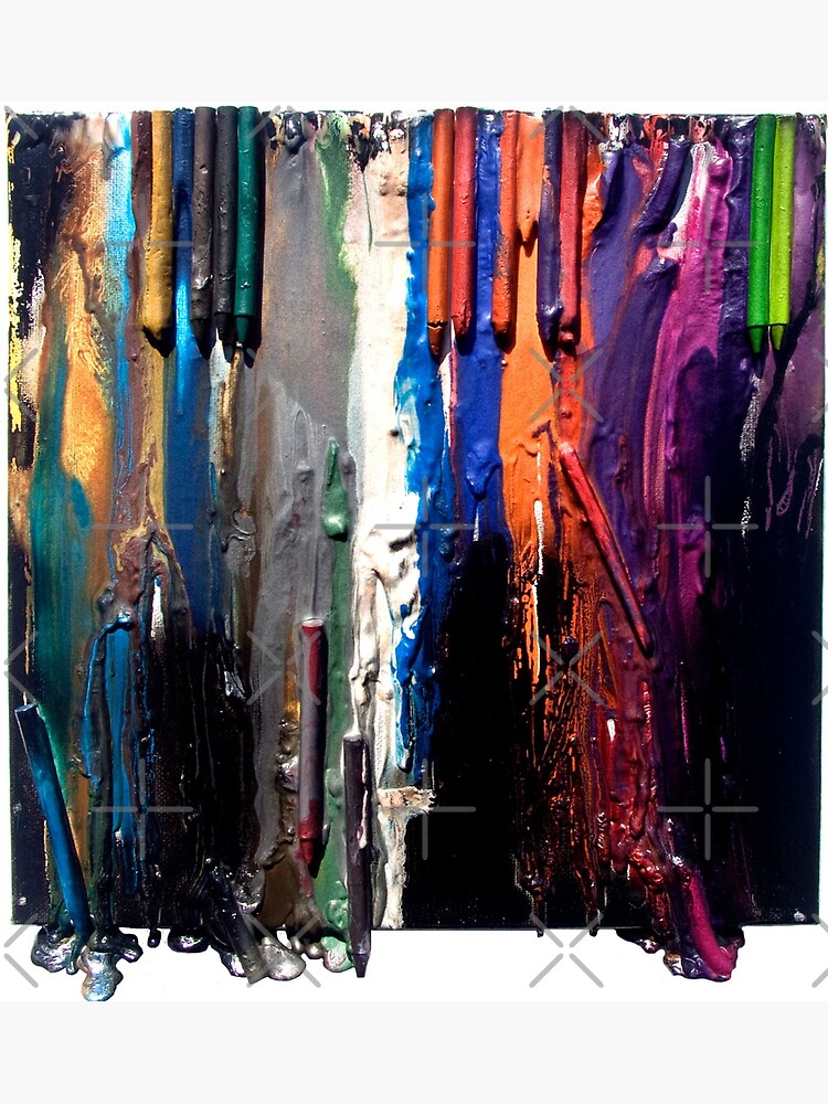 Creepy Crayon Melt by mijumi