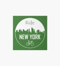 New York Cycling Art Board