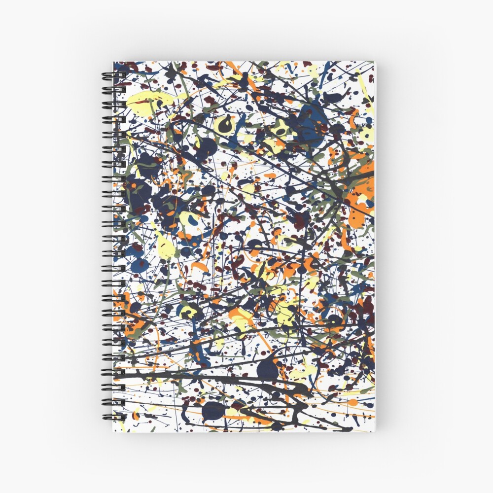 mijumi Pollock Spiral Notebook