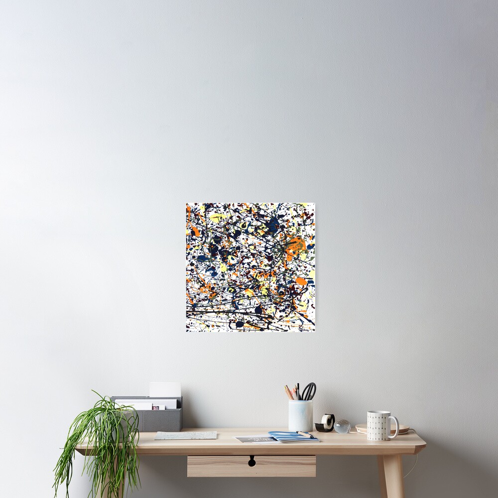 mijumi Pollock Poster
