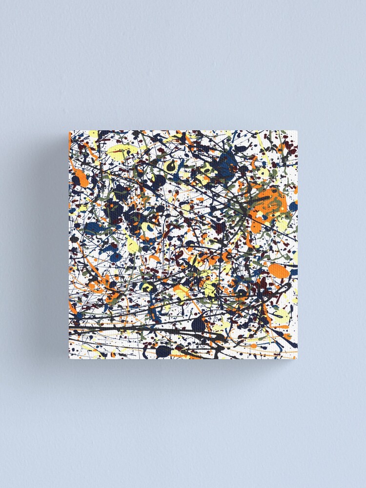 Alternate view of mijumi Pollock Canvas Print