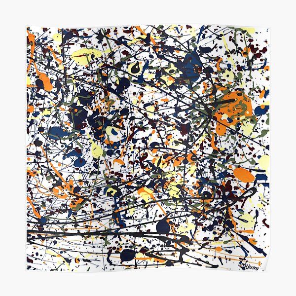 mijumi Pollock Poster