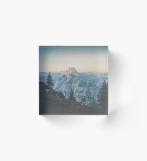 Half Dome VII Acrylic Block