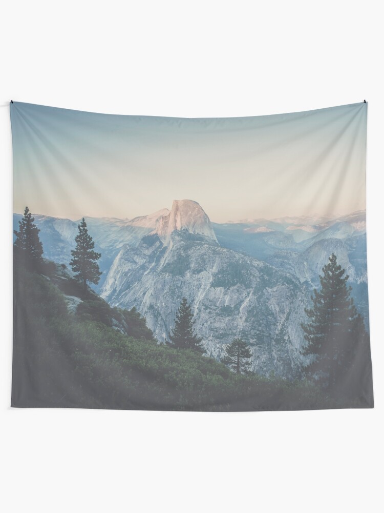 Alternate view of Half Dome VII Tapestry