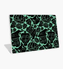 Halloween Pattern (Teal) Laptop Skin