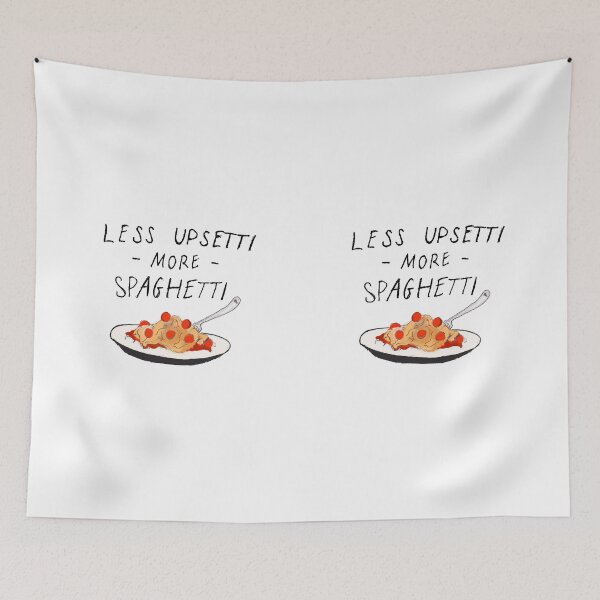 Item preview, Less Upsetti More Spaghetti designed and sold by jellyelly.