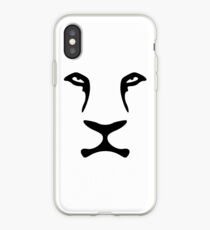 Cool Lion Face T-Shirt design for men and women. iPhone Case