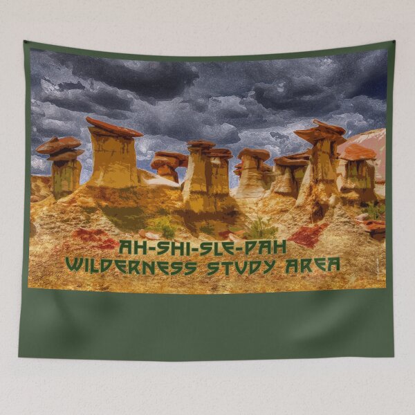 Item preview, Ah-Shi-Sle-Pah Wilderness Study Area designed and sold by Chuck Mountain Poster Art.