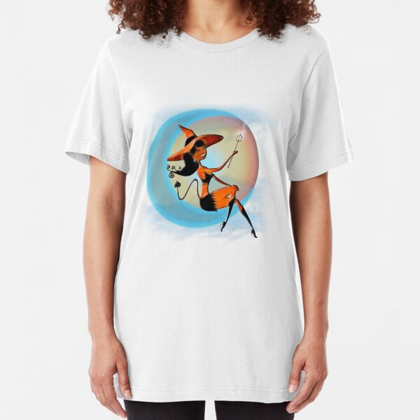 Devil Girl - Halloween 5 Slim Fit T-Shirt