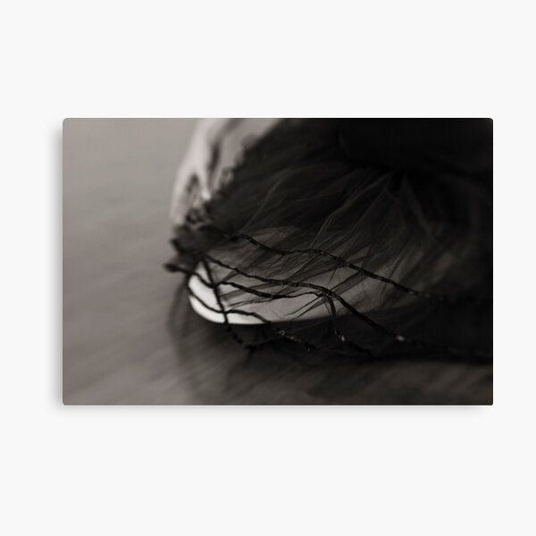 ~ the black tutu ~ Canvas Print