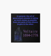 In General The Art Of Government - Voltaire Art Board