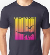 Retro 1980s Paleontologist Unisex T-Shirt