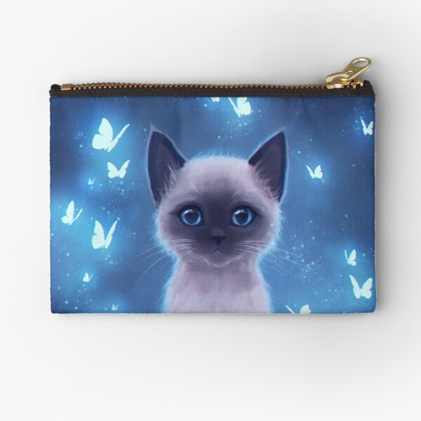 Siamese kitten Zipper Pouch