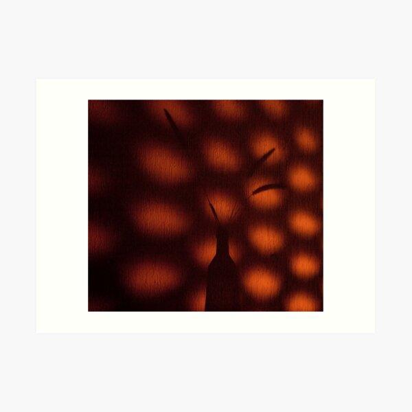 Shadow Texture Art Print