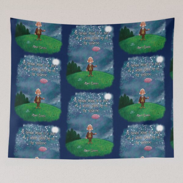 Item preview, Einstein and the universe designed and sold by Redness Shirts.