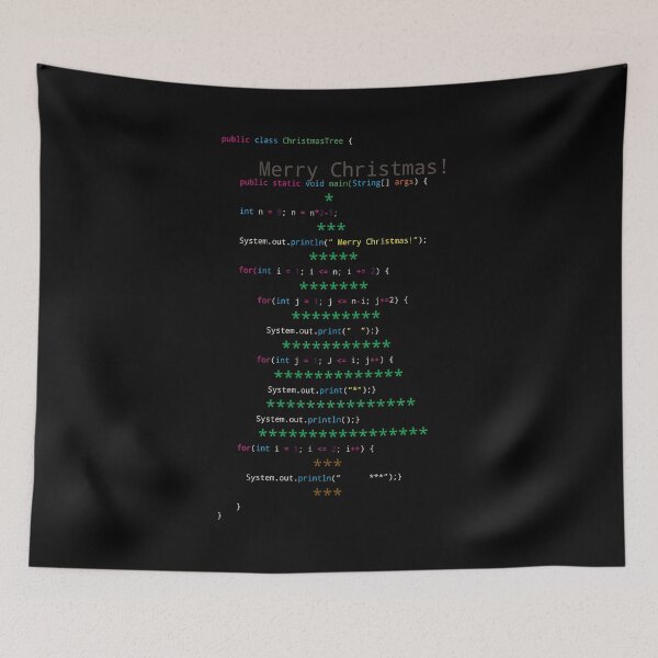 Item preview, Programmers Christmas Tree Greeting Card - Merry Christmas Nerd & Geeks designed and sold by Quentin1984.
