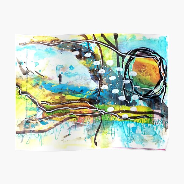 Go With The Flow Poster