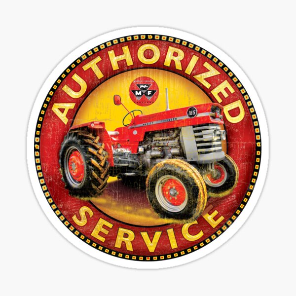 Massey Ferguson Service signe USA Sticker