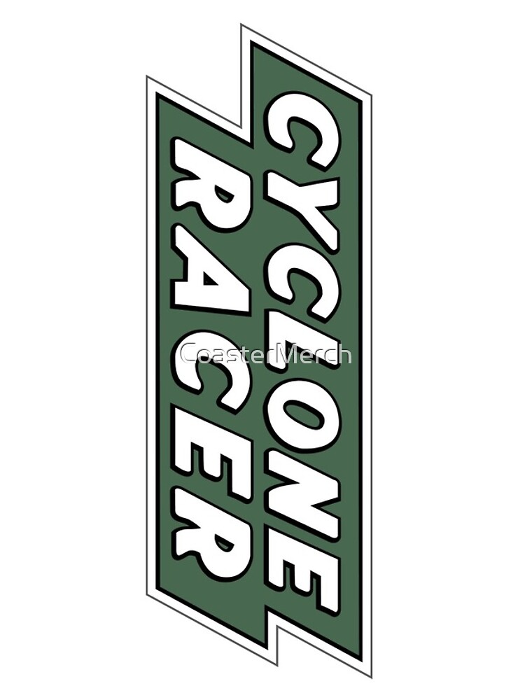 Thumbnail 4 of 4, iPhone Case, Cyclone Racer - The Worlds Greatest Ride designed and sold by CoasterMerch.