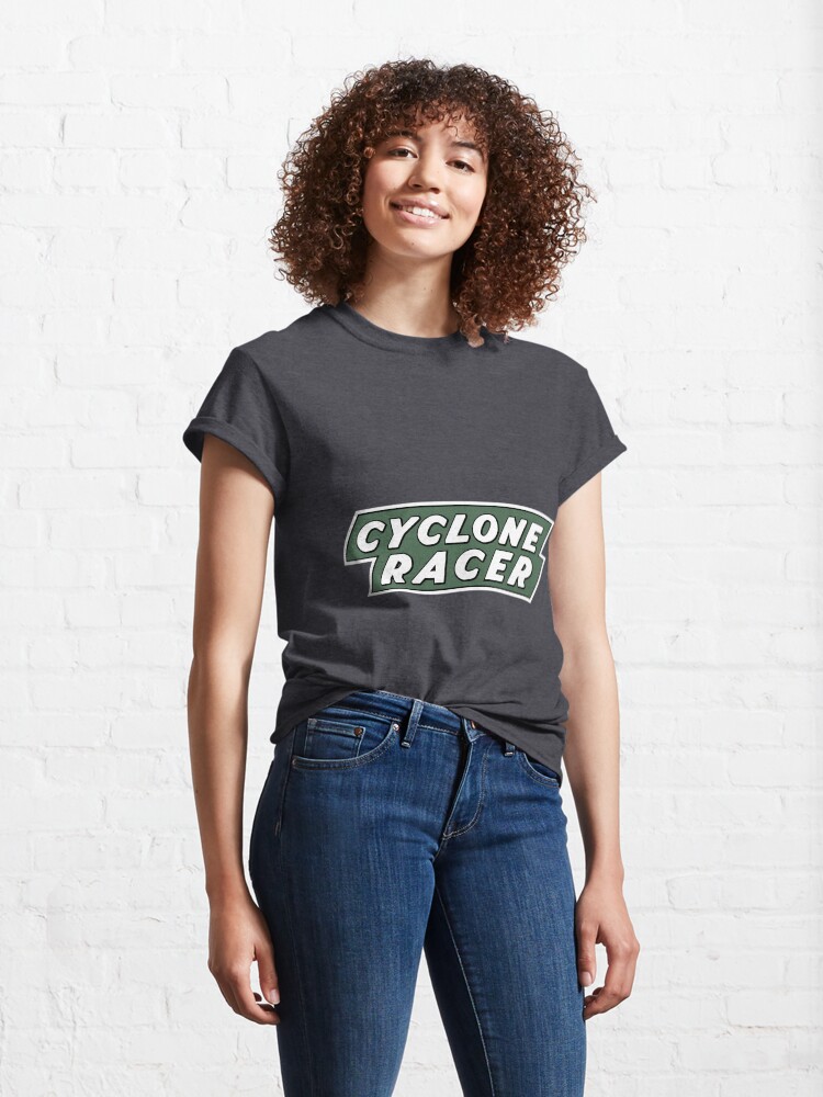 Alternate view of Cyclone Racer - The Worlds Greatest Ride Classic T-Shirt