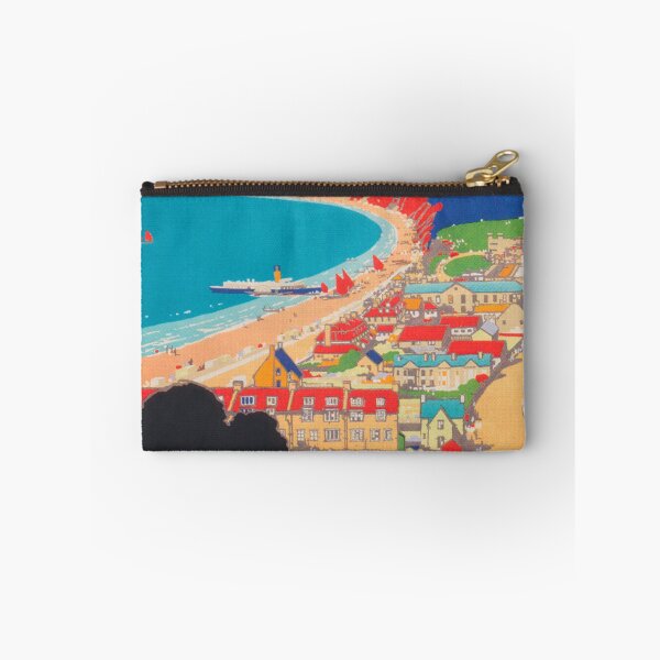 Item preview, Seaton Devon England Vintage Travel Poster designed and sold by vintagevivian.