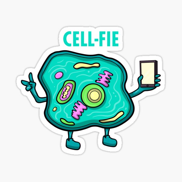 TeeAbelia Cell-fie Selfie Cellular Biology Science Teacher Gift Shirt