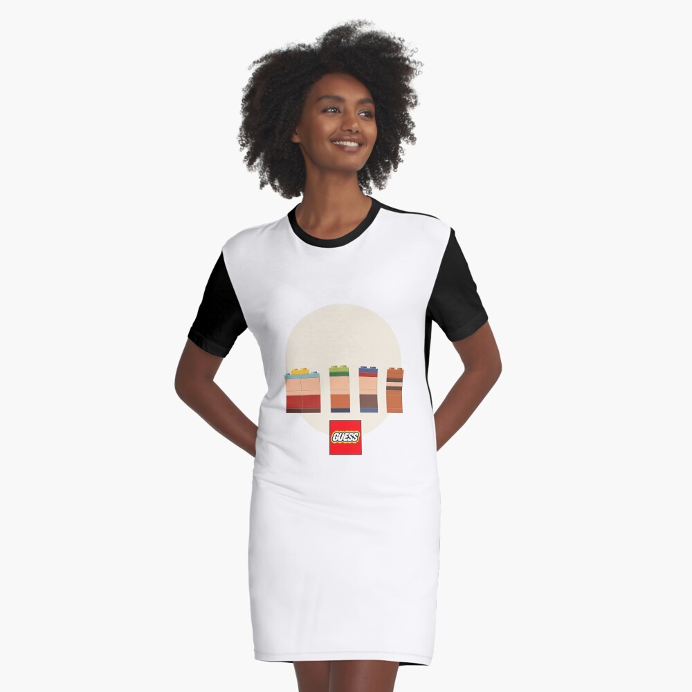 guess t shirt dress