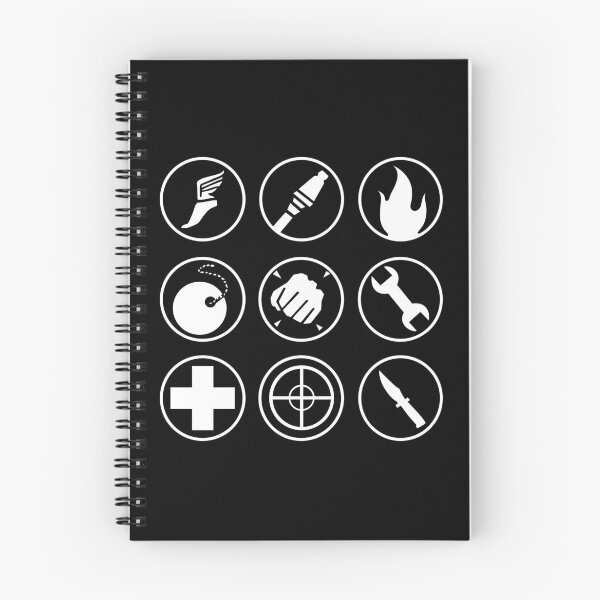 Item preview, Team fortress 2 class icons White designed and sold by CockellDesigns.
