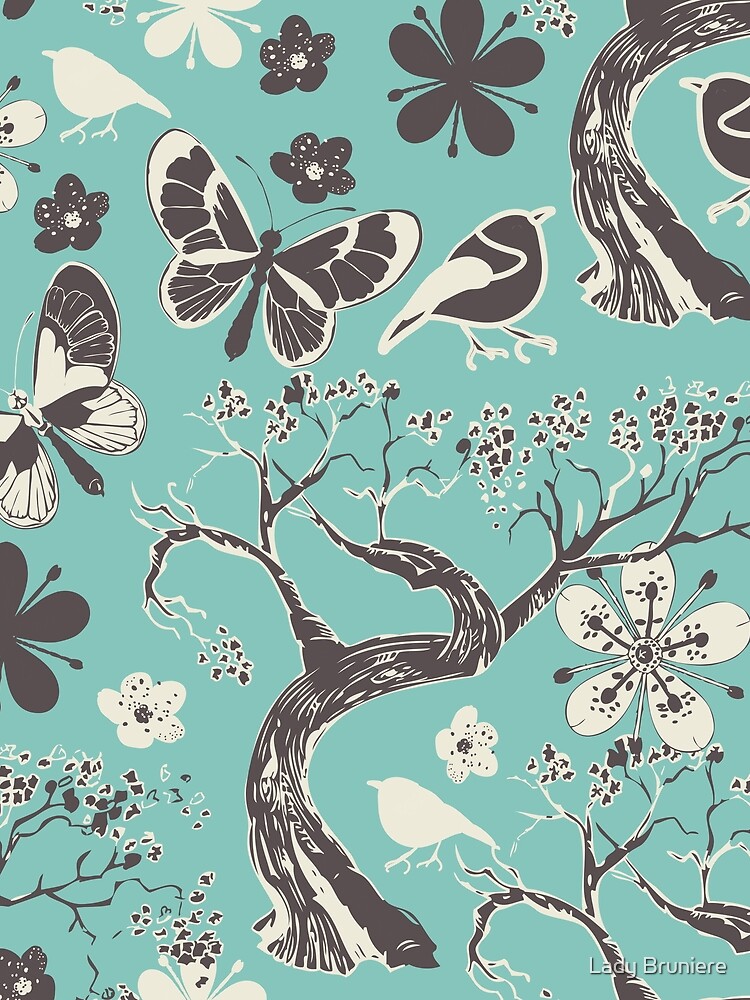 Cherry Tree Elegante Art by alinebruniere