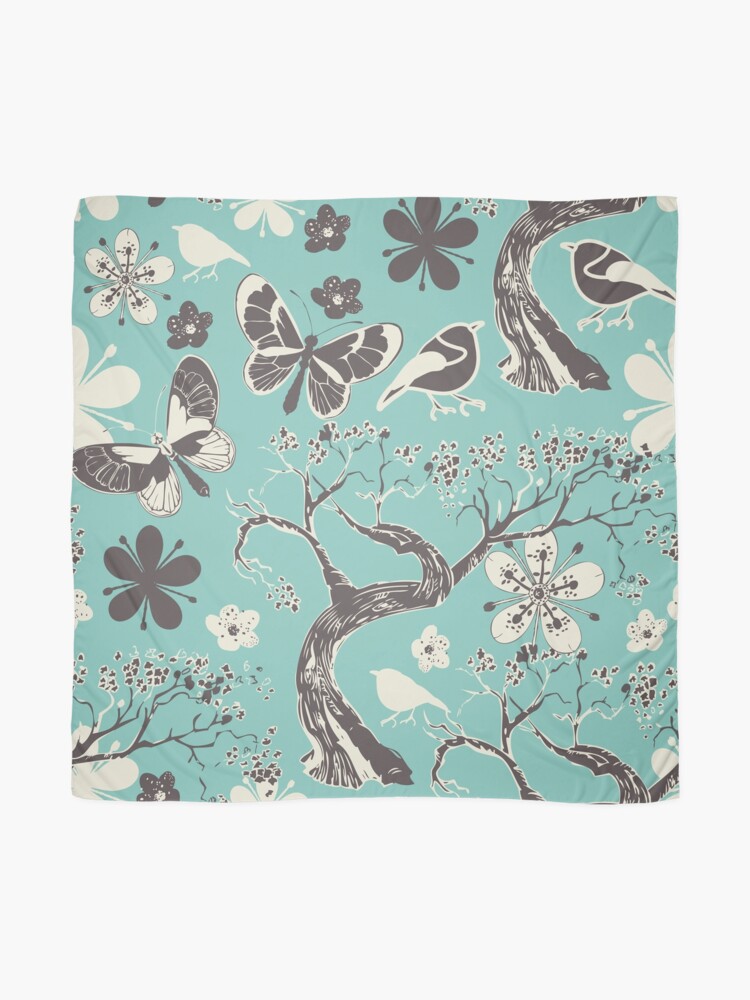 Alternate view of Cherry Tree Elegante Art Scarf