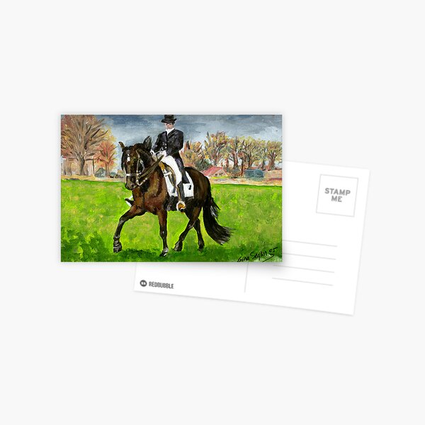 Aperçu de l'œuvre Alter Real Dressage Cheval Portrait créée et vendue par Oldetimemercan.