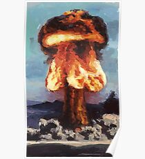 Super Feuer A-Bombe Poster
