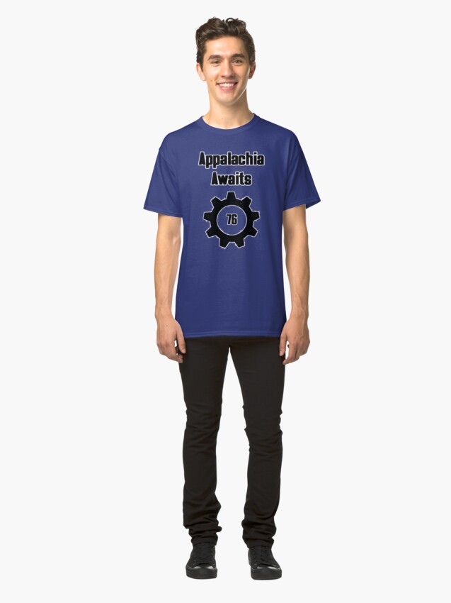 Alternate view of Appalachia Awaits - Fallout 76 Classic T-Shirt