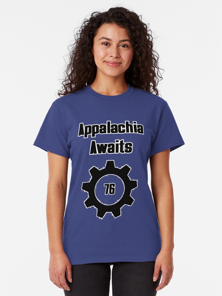 Alternate view of Appalachia Awaits - Fallout 76 Classic T-Shirt