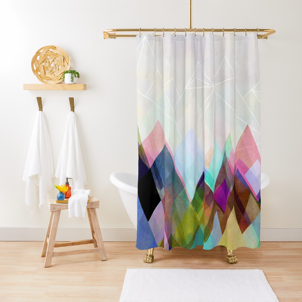 Graphic 104 Shower Curtain