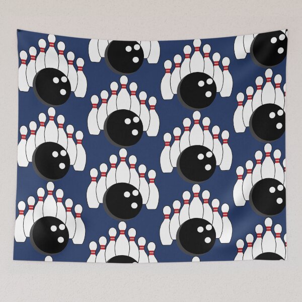 Item preview, Bowling Ball and Pins designed and sold by BuiceJox.