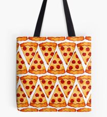 Pizza Emoji Muster Tote Bag