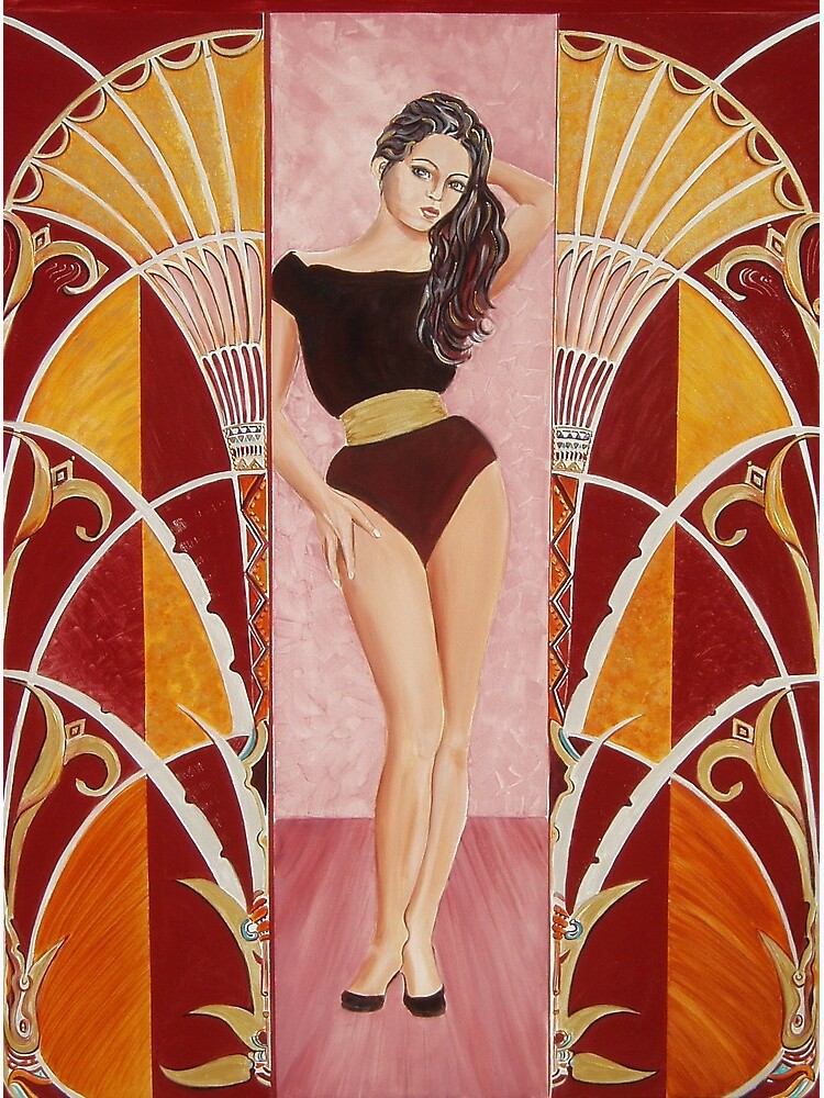 Thumbnail 2 of 2, Greeting Card, Innocence designed and sold by GalleryGiselle.