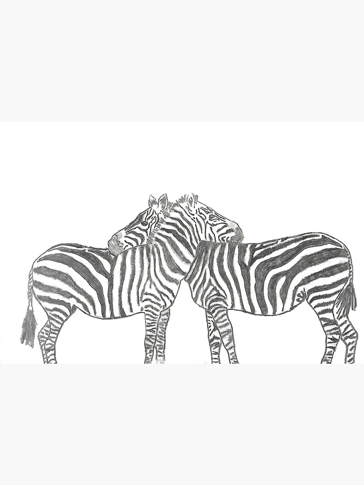 "Zebra Love" Sticker for Sale by Onfocusmemories Redbubble
