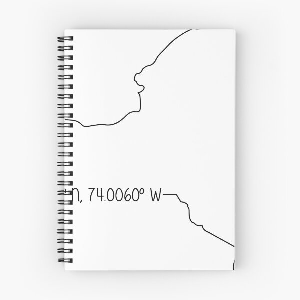 Item preview, New York Coordinates designed and sold by Sabrina Joelle.