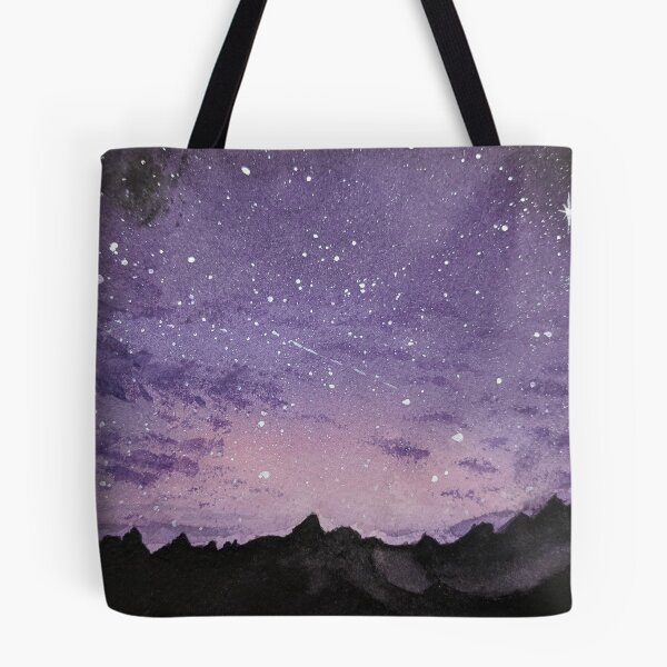 Aperçu de l'œuvre Nuit violette créée et vendue par Emily's Relics.