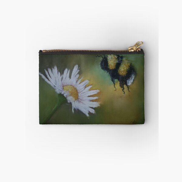 Item preview, Whimsical Bumble Bee with a Daisy designed and sold by chrsalg.